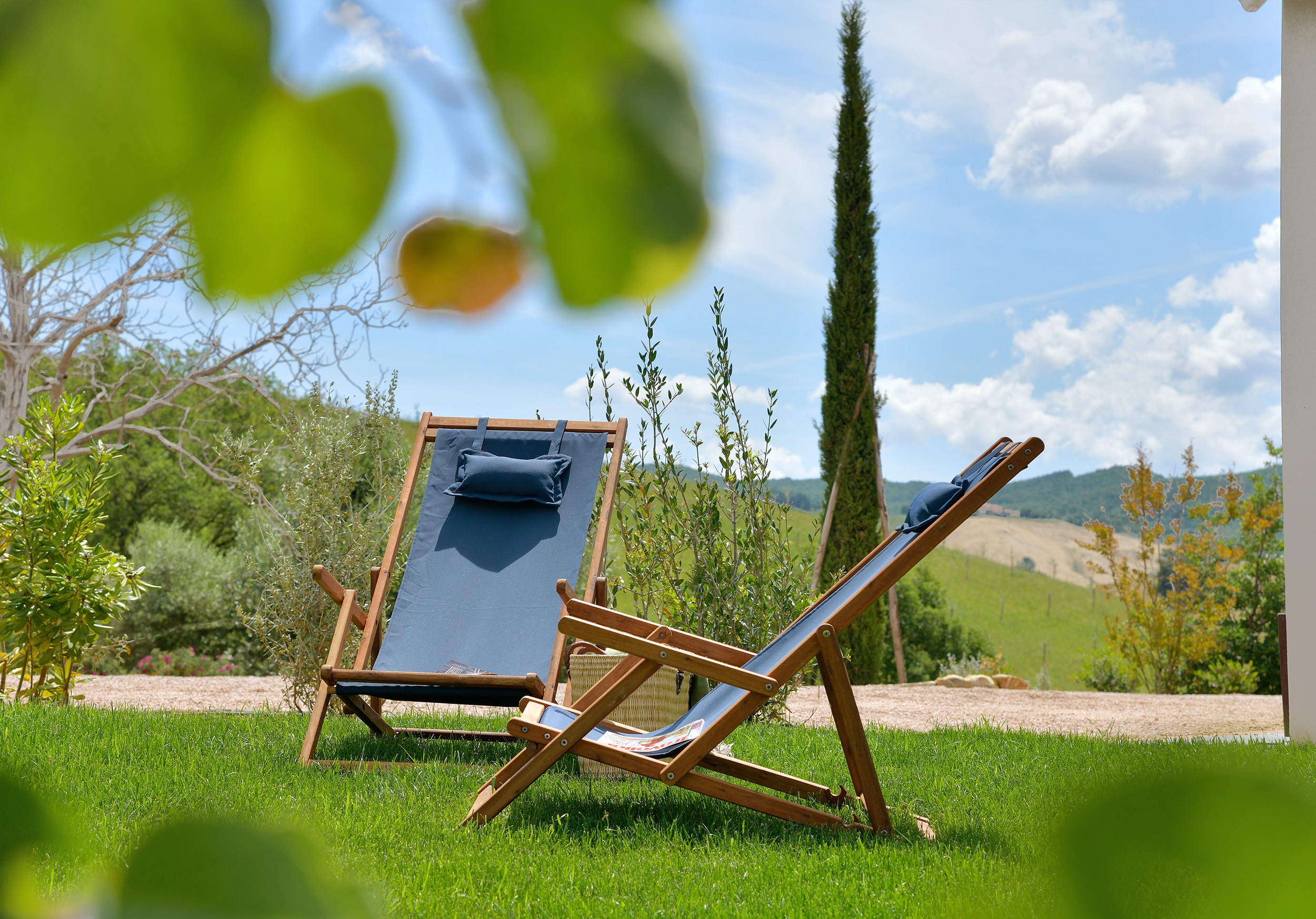 Tenuta Thun La Cerrettaia sun lounger