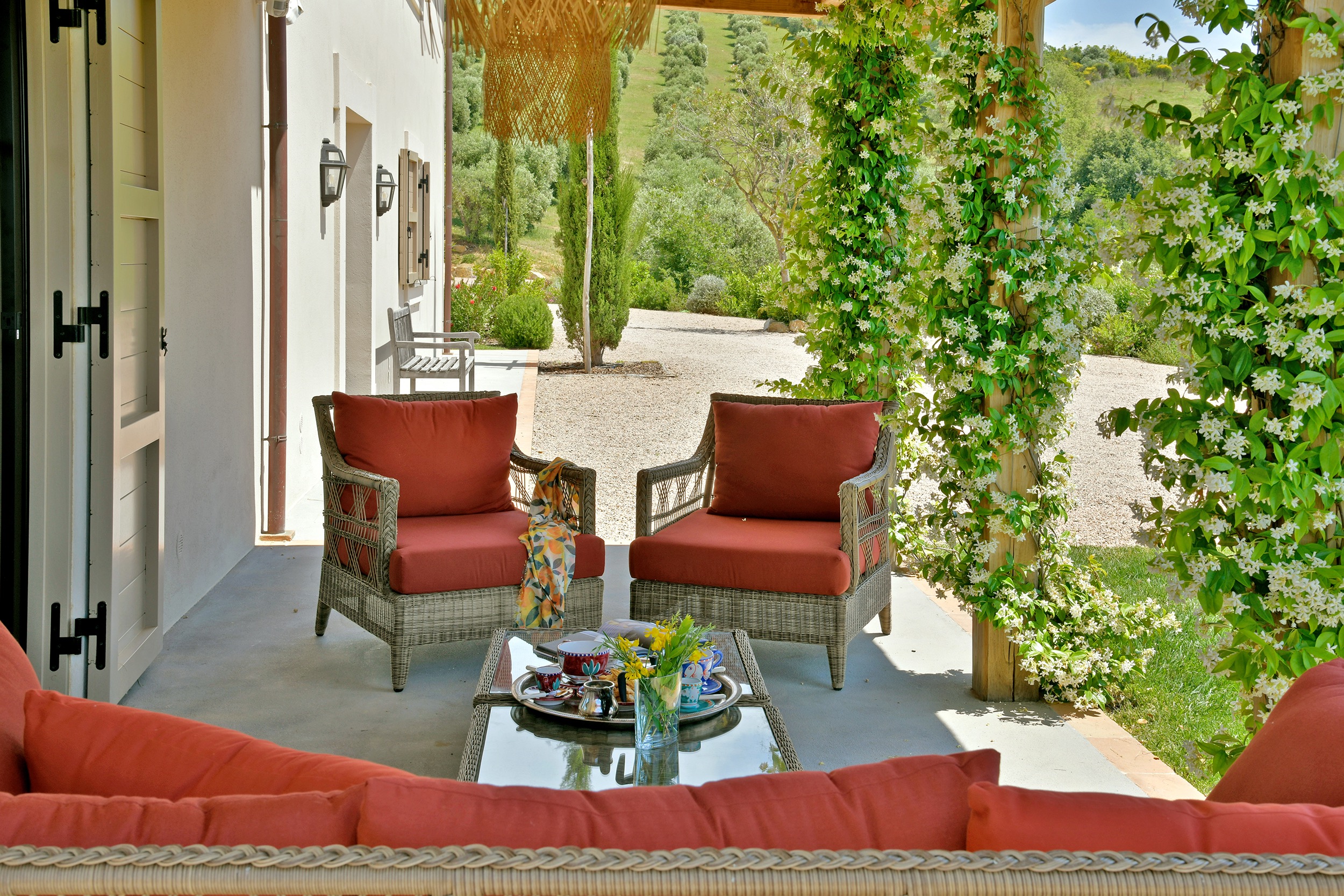 Tenuta Thun main house seating